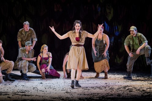 Carmen - Bizet - The Grange Festival - 11 June 2017 Conductor - Jean-Luc Tingaud Director - Annabel Arden Designer - Joanna Parker Lighting - Peter Mumford Carmen - Na’ama Goldman Don José - Leonardo Capalbo Escamillo - Phillip Rhodes Michael - Shell