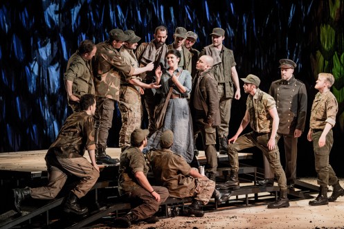 Carmen - Bizet - The Grange Festival - 11 June 2017 Conductor - Jean-Luc Tingaud Director - Annabel Arden Designer - Joanna Parker Lighting - Peter Mumford Carmen - Na’ama Goldman Don José - Leonardo Capalbo Escamillo - Phillip Rhodes Michael - Shell