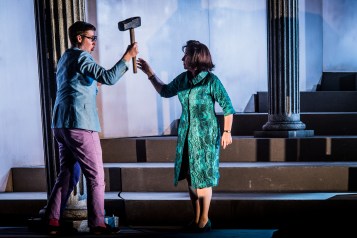 Agrippina - George Frideric Handel - The Grange Festival - 8th June 2018

Conductor - Robert Howarth
Director - Walter Sutcliffe
Designer - Jon Bausor
Lighting - Wolfgang Goebbel

Claudio - Ashley Riches
Agrippina - Anna Bonitatibus
Nerone - Raffaele Pe
P