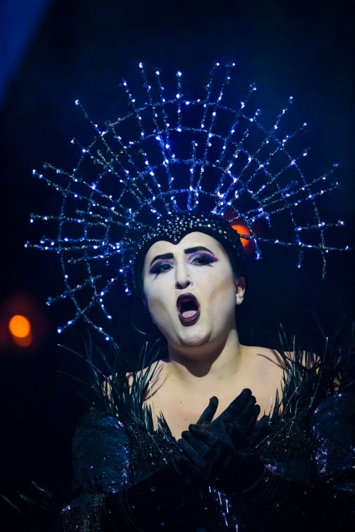Julia Sitkovetsky (The Queen of the Night) in The Magic Flute. Scottish Opera 2019. Credit James Glossop (2)