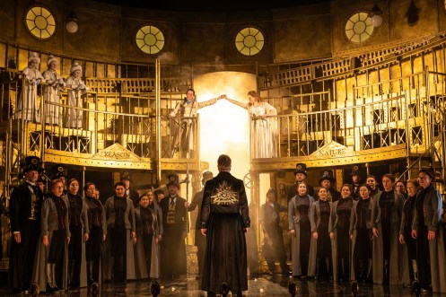 The cast of The Magic Flute. Scottish Opera 2019. Credit James Glossop (3)